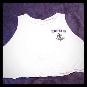 Captain Relaxed Fit Crop Top